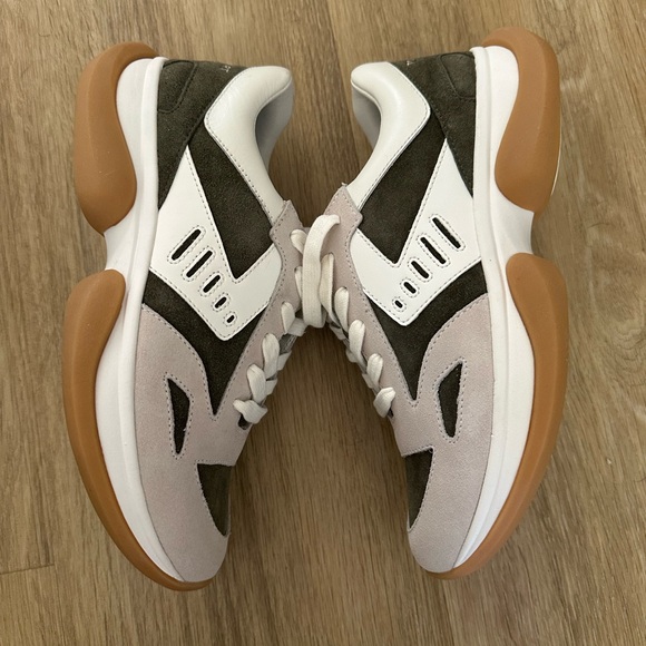 NIB Tory Burch Bubble Lace Up Sneakers - Picture 5 of 11